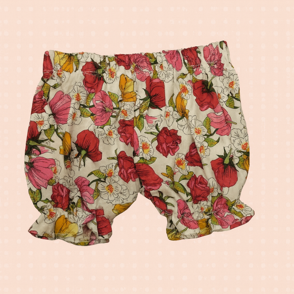 Baby Girl 3-Piece Floral cotton Outfit Set