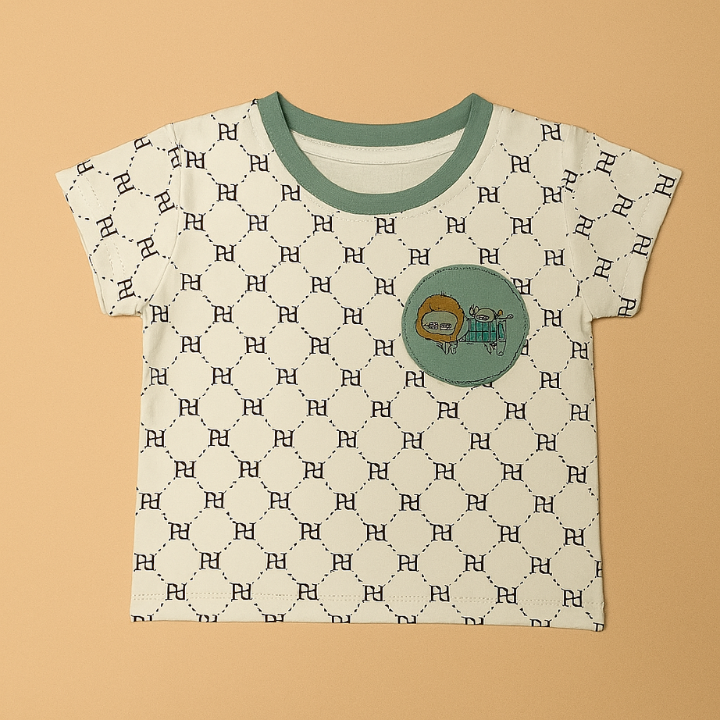 Printed T-Shirt & Shorts