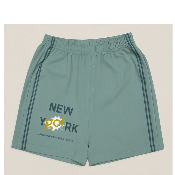 Printed T-Shirt & Shorts