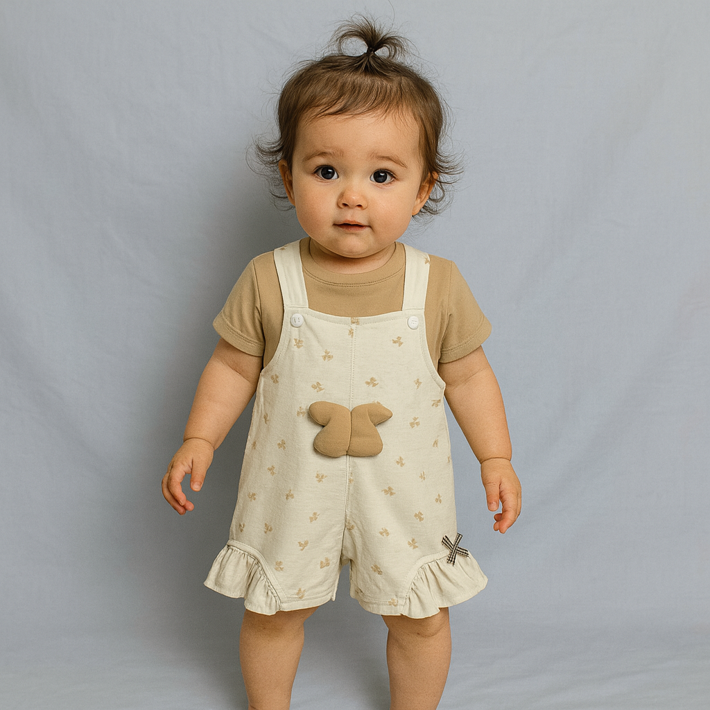 Baby Girls Romper Set