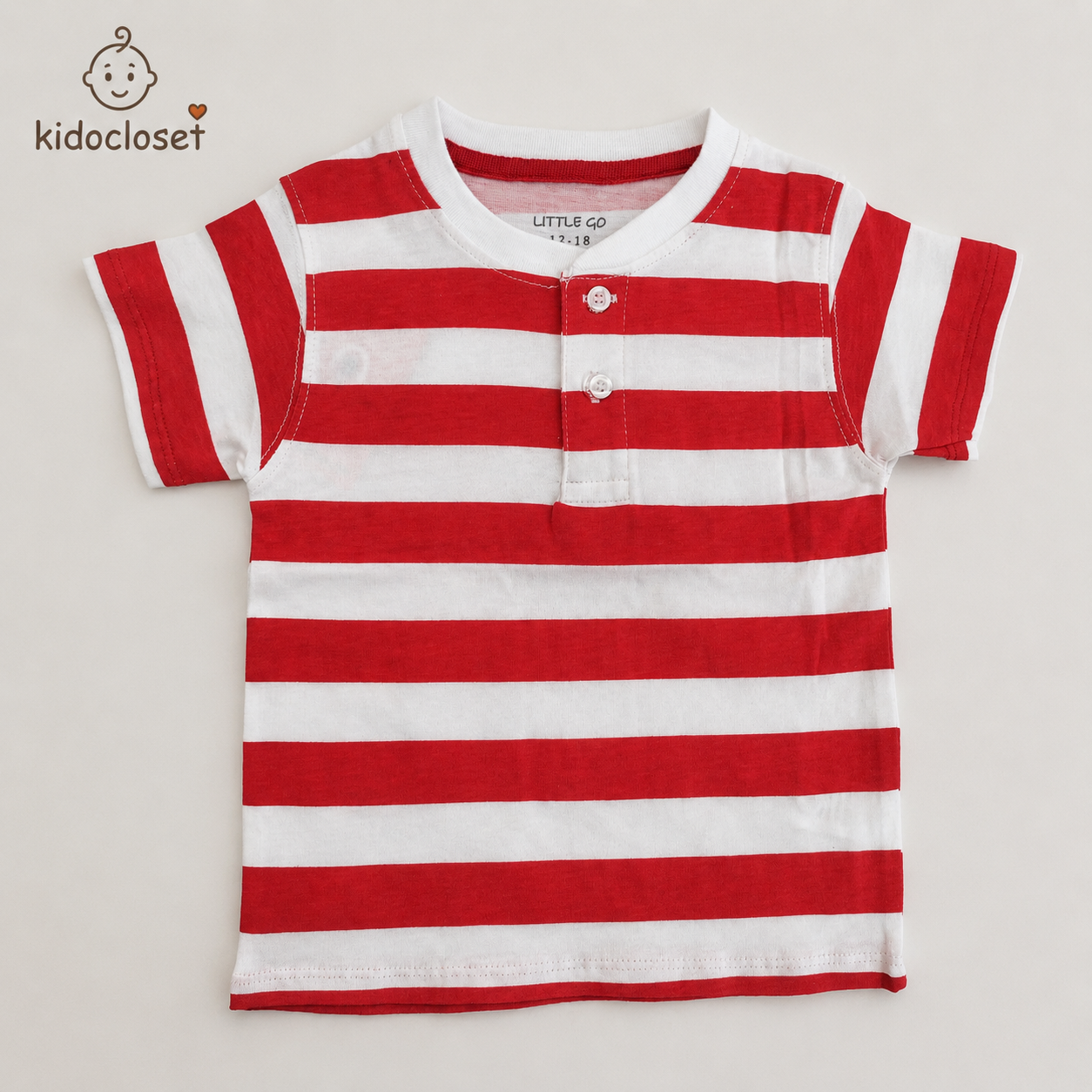 Striped Baby T-Shirt – Soft Cotton Casual Wear