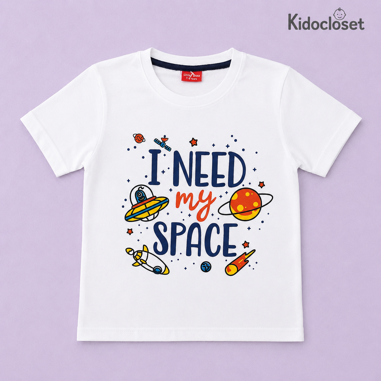 Space Adventure Tee for Little Dreamers