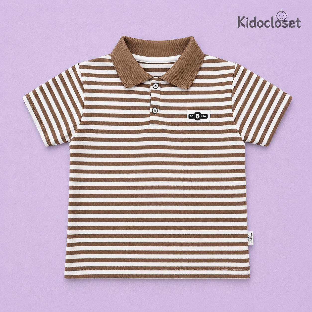 Classic Striped Polo Tee for Smart Everyday Style