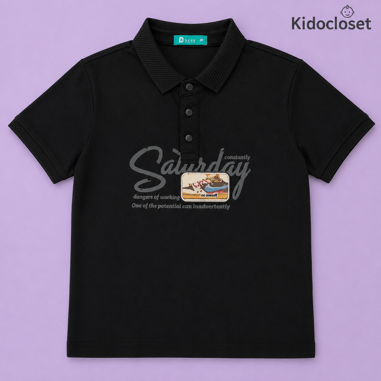 Smart Casual Polo for Little Trendsetters