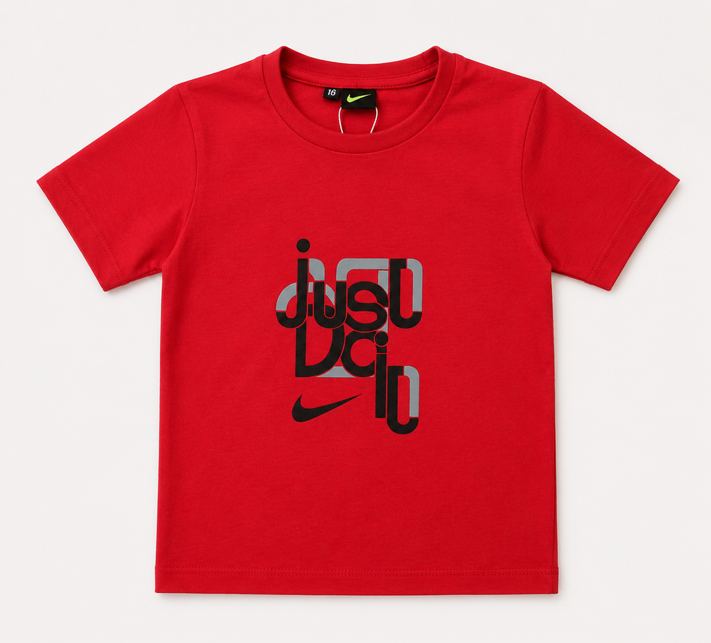 Bold Red Graphic Tee for Everyday Style