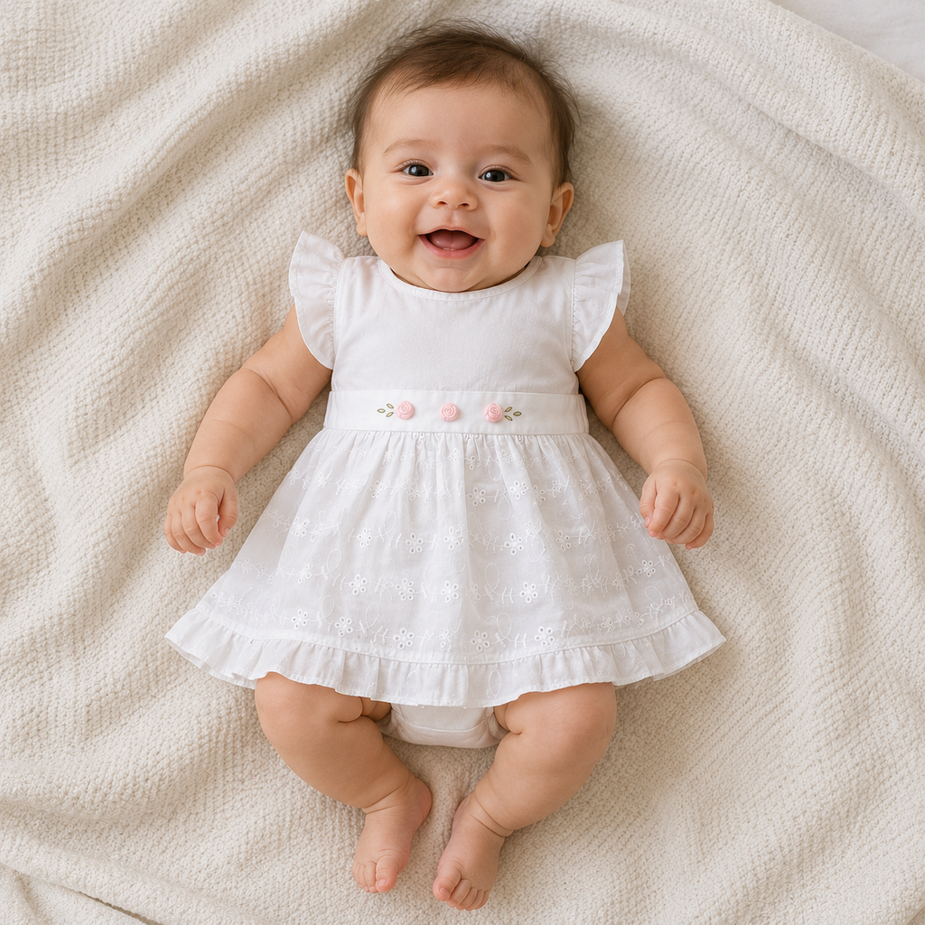 Soft & Stylish Baby Girl Party Dress