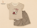 Boys Lucky Bear T-Shirt & Shorts Set