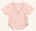 Girls' Blush Pink Rhinestone T-Shirt