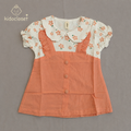 Peach Blossom Baby Girl Summer Frock