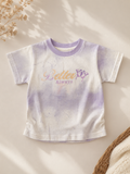 Girls' Lavender Tie-Dye Butterfly T-Shirt