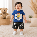 Baby Boys Summer T-Shirt & Black Shorts
