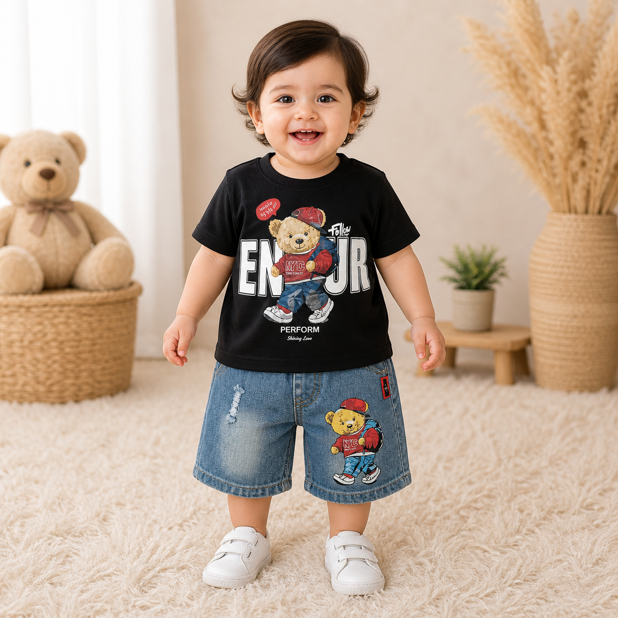 Boys T-Shirt & Shorts Summer Set