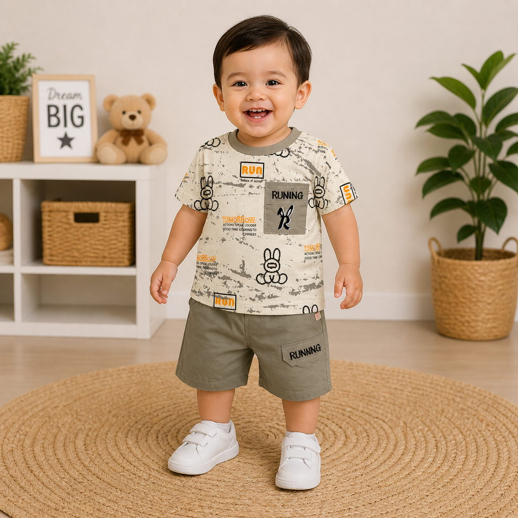 T-Shirt and Short Summer Set