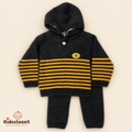 Premium Rabbit Wool Hoodie & Trouser Set for Kids