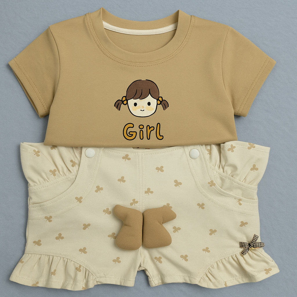 Baby Girls Romper Set