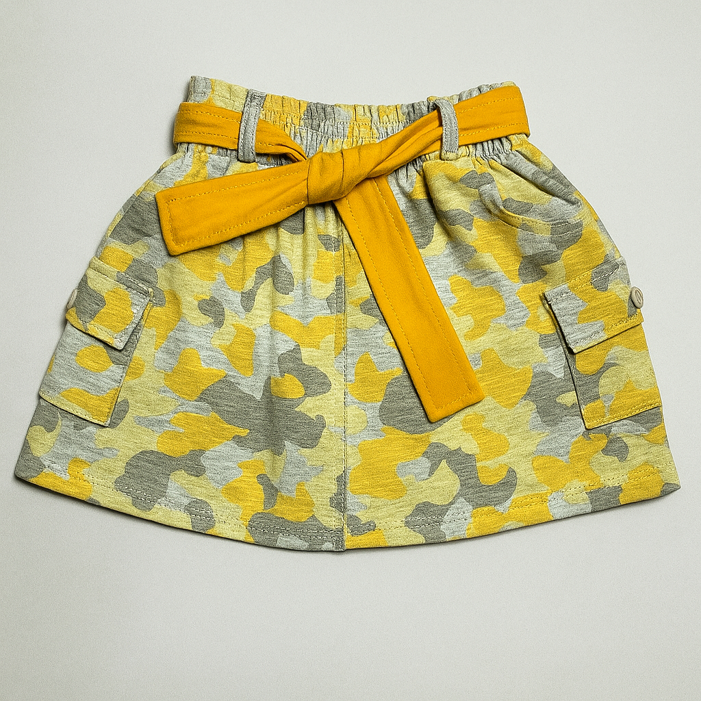 Girls Star Print Top & Skirt Set