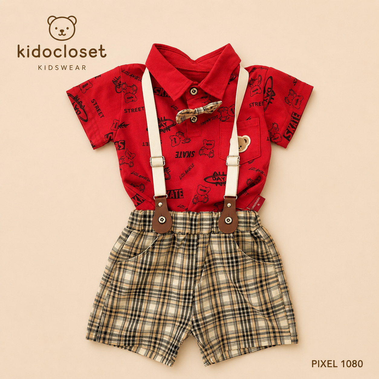 Boys Smart Casual Bow Tie Outfit Set