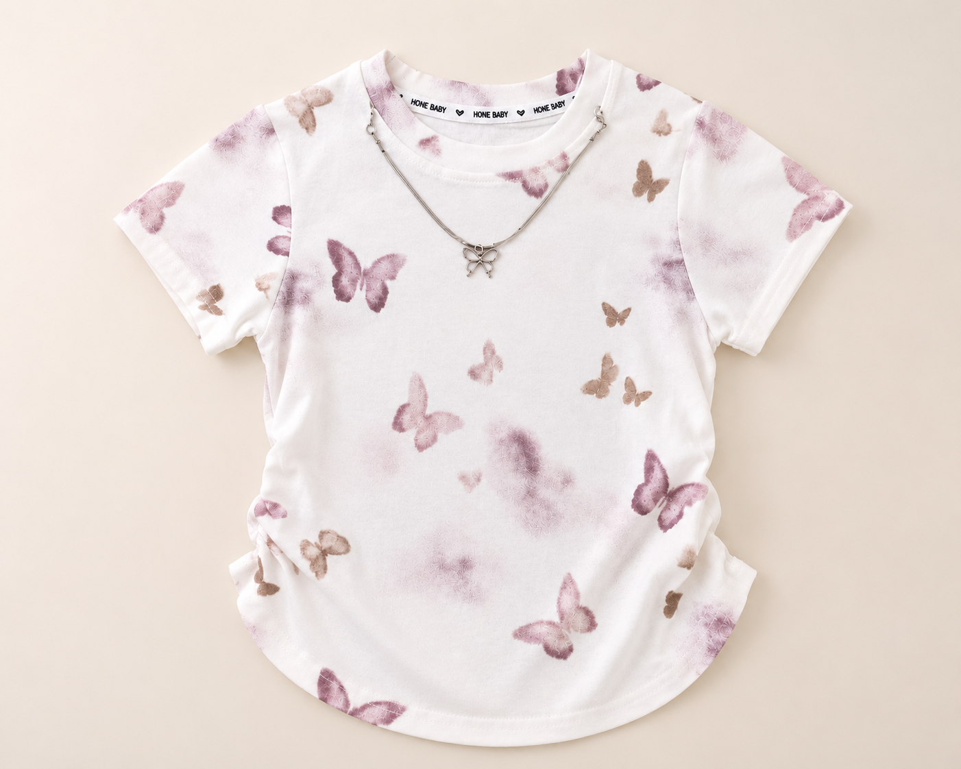Butterfly Dreams Girls T-Shirt Blended Cotton