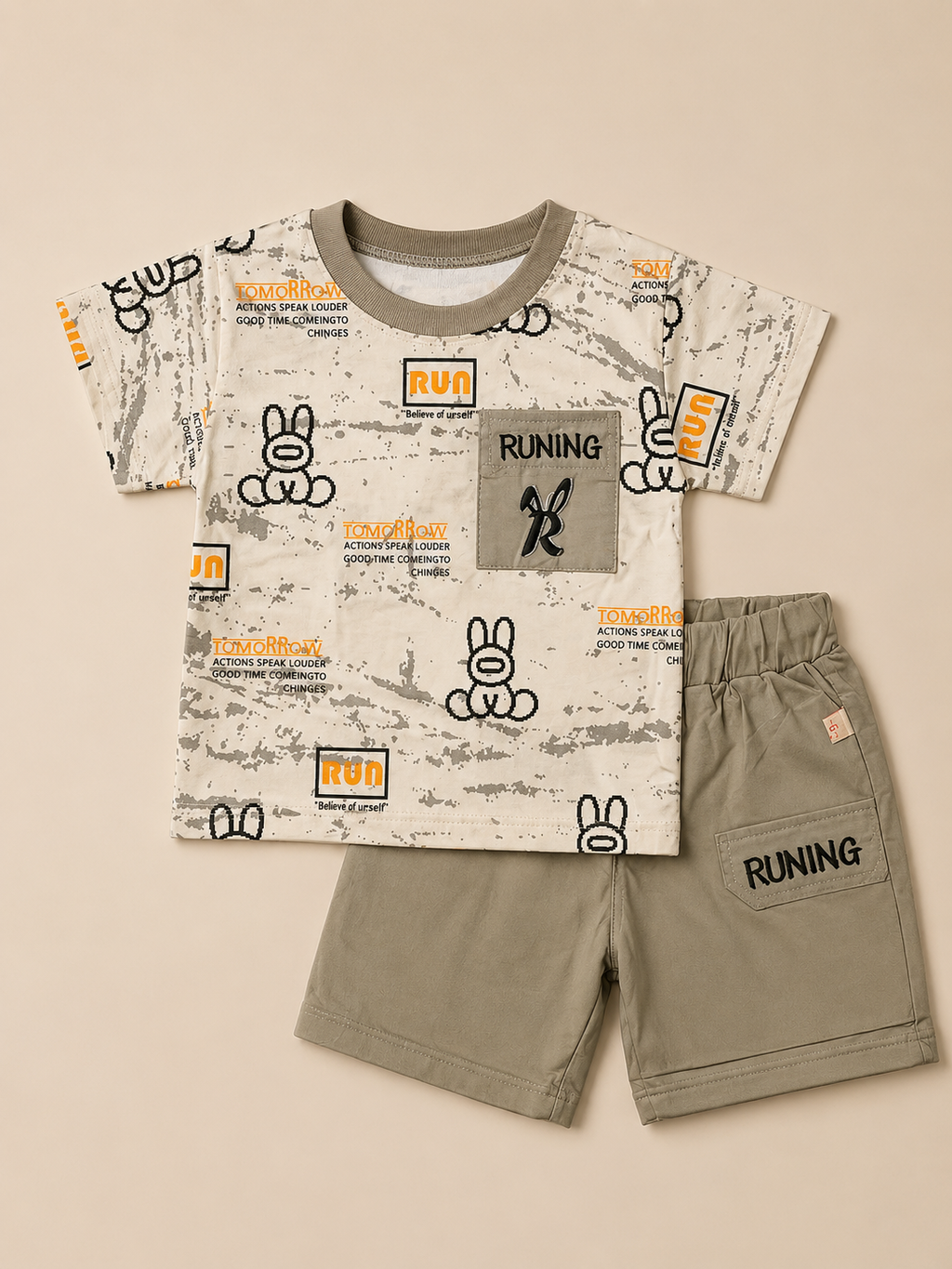 T-Shirt and Short Summer Set