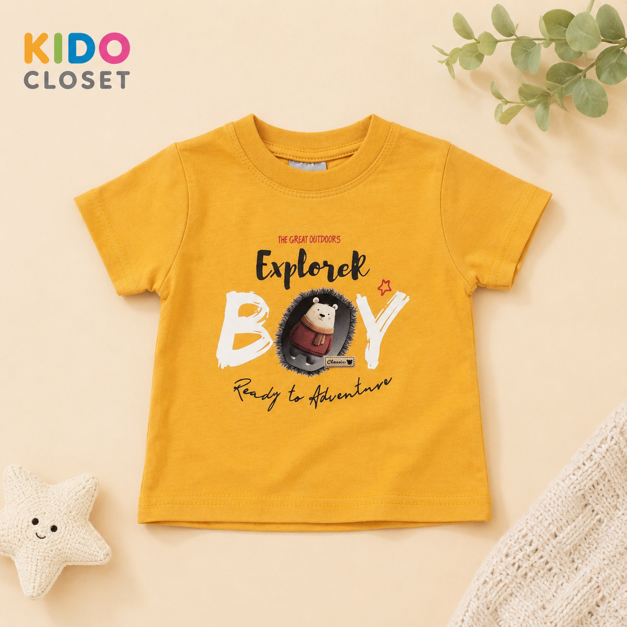 Baby Boys Explorer T-Shirt & Shorts Set