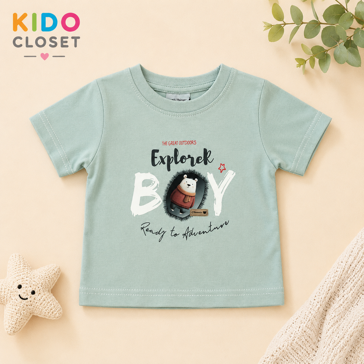 Baby Boys Explorer T-Shirt & Shorts Set