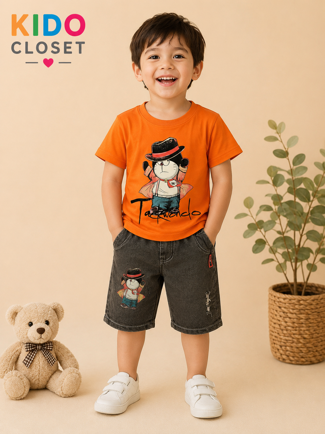 Mini Trendsetter T-Shirt & Shorts Set