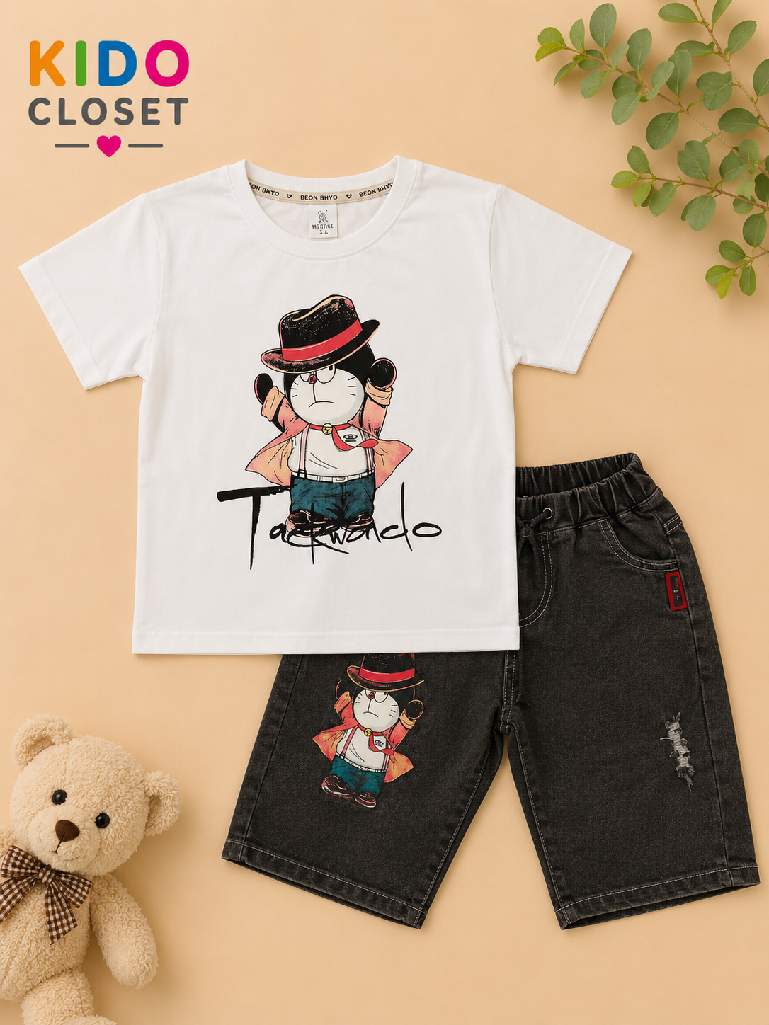 Mini Trendsetter T-Shirt & Shorts Set