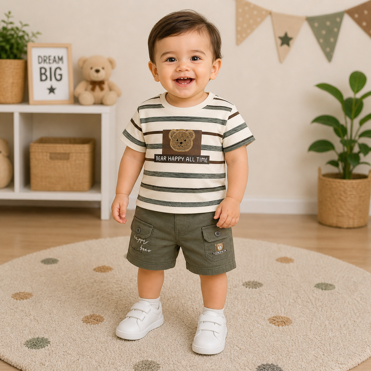 Kids Summer T-Shirt & Short Set