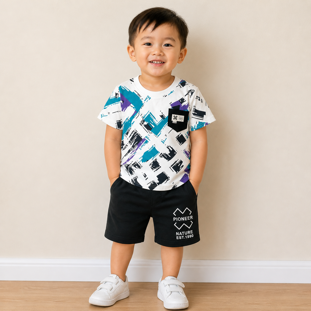 Pioneer T-Shirt & Shorts Set