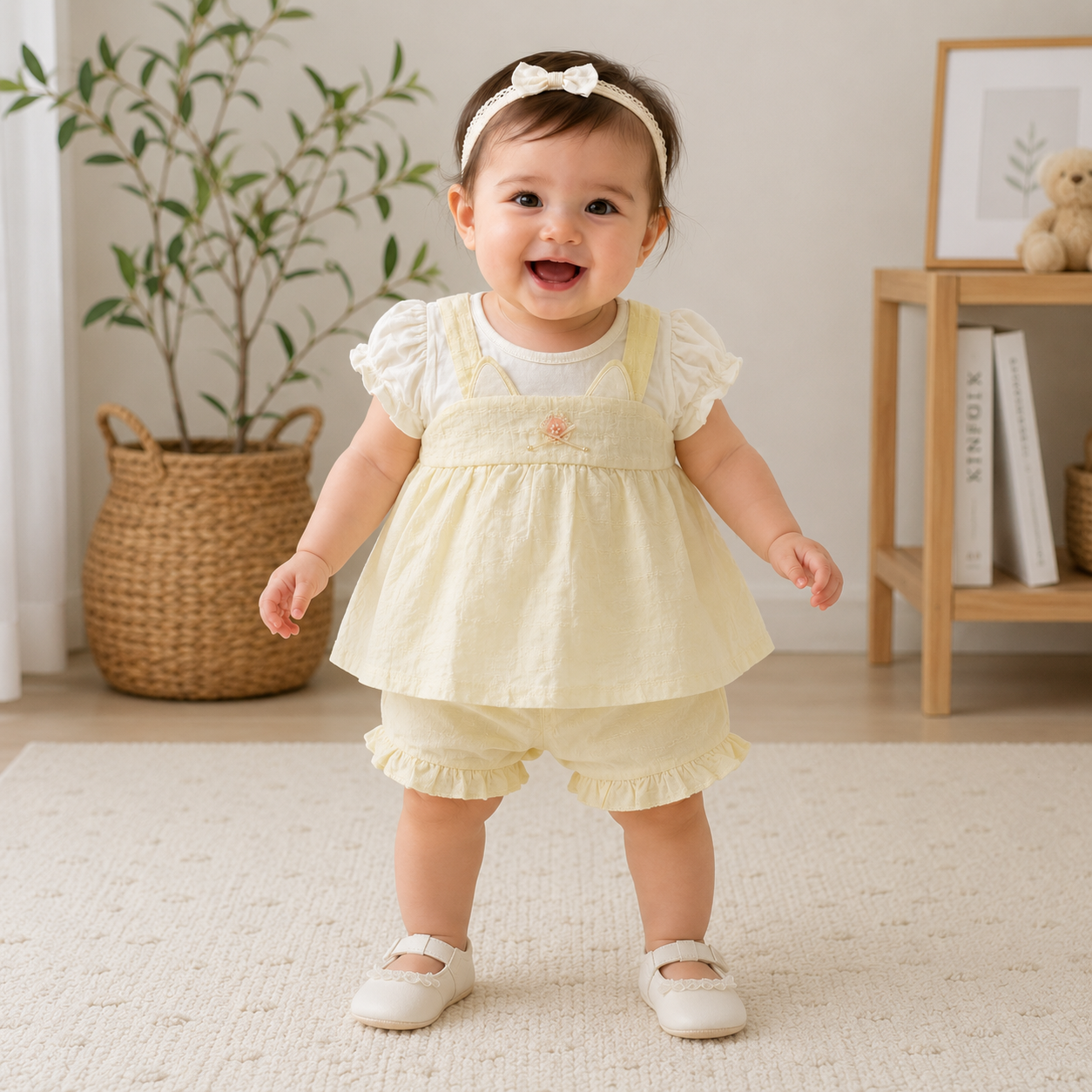Little Bunny Shorts Set