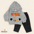 Kids Wool Winter Hooded 2-Piece Set – Hoodie & Trouser