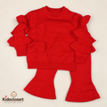 Premium Knitted Wool Girls 2-Piece Winter Set