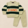 Kids Fuzzy Knit Winter wool Suit