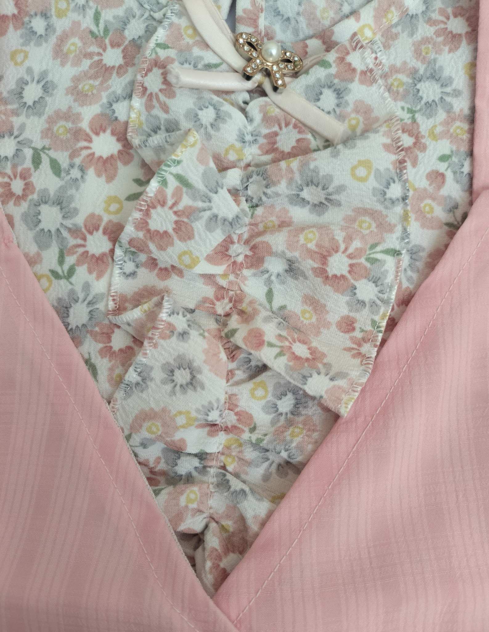 Sweet Floral Co-Ord Set for Little Girls