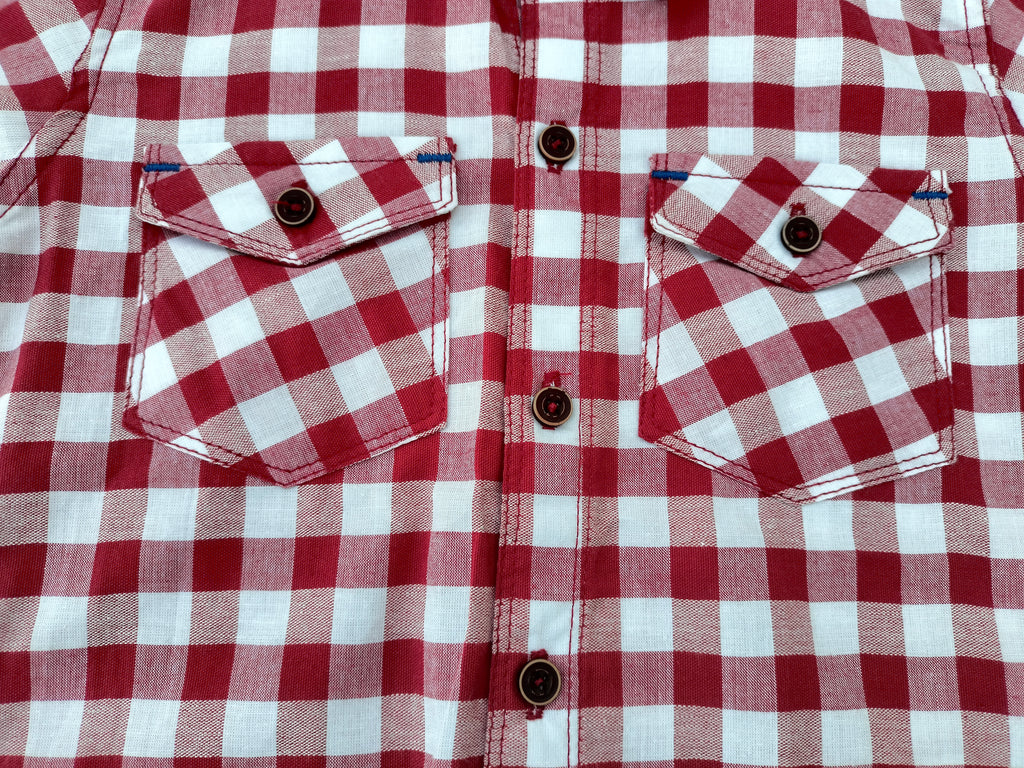Classic Checkered Shirt – Smart Style for Little Trendsetters