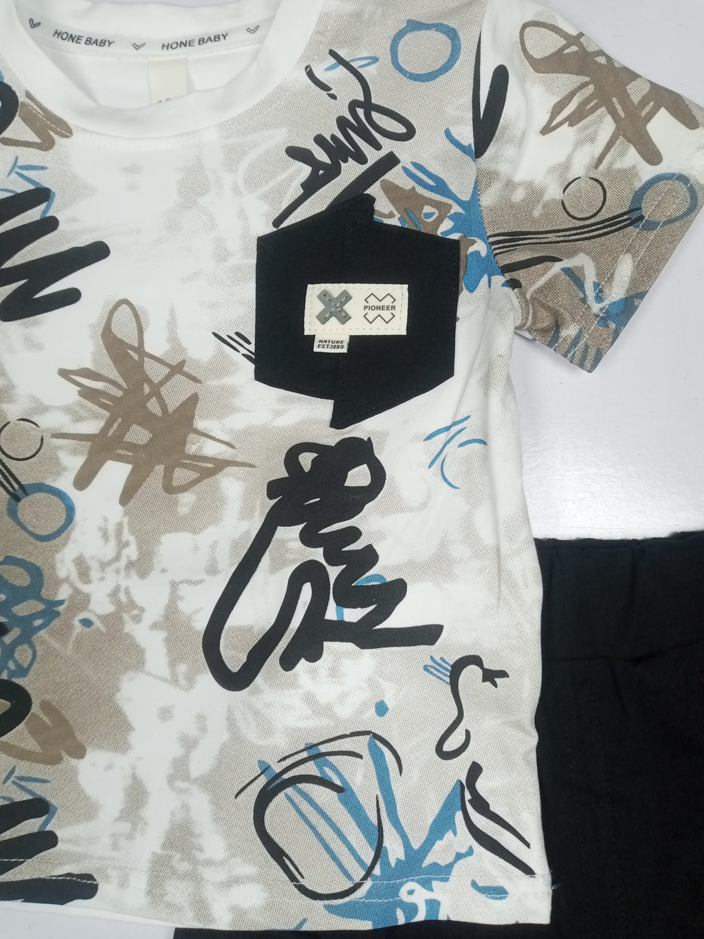Graffiti T-Shirt & Shorts Set