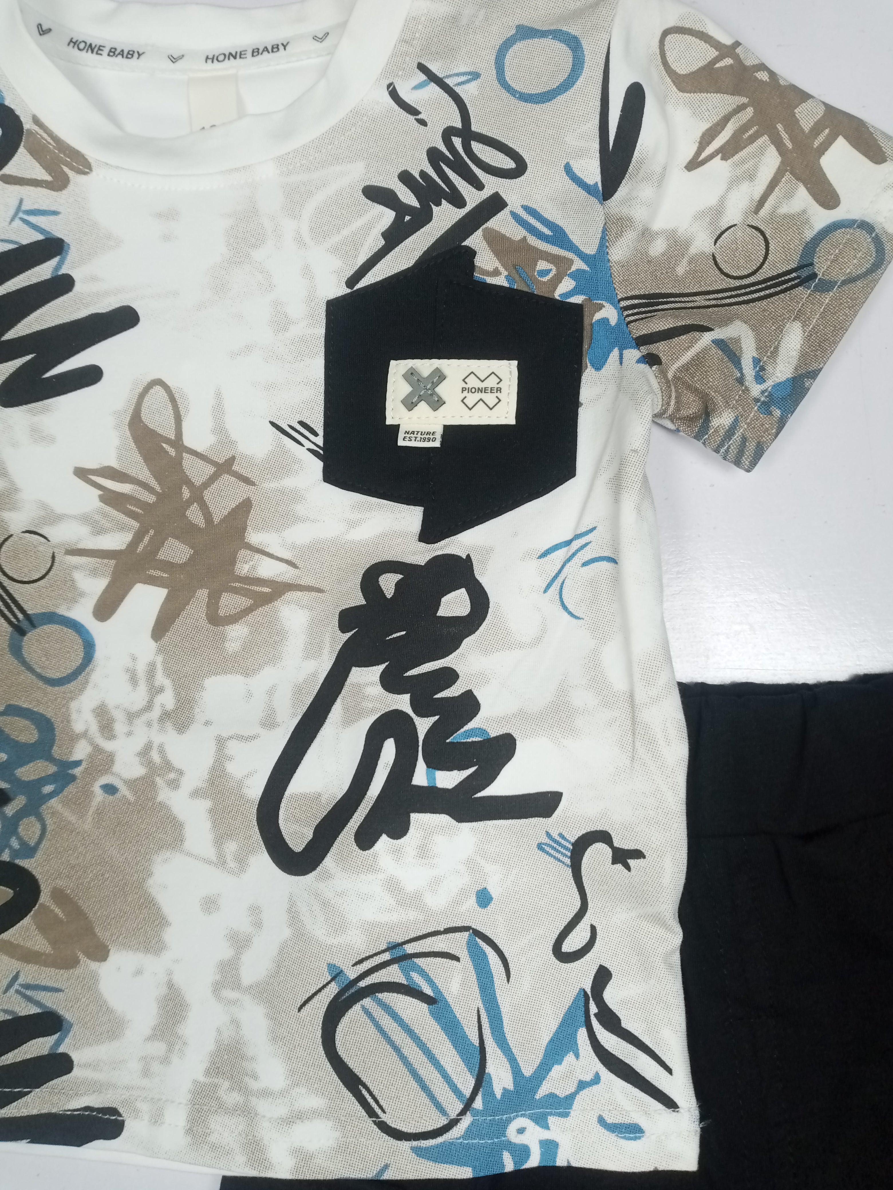 Graffiti T-Shirt & Shorts Set