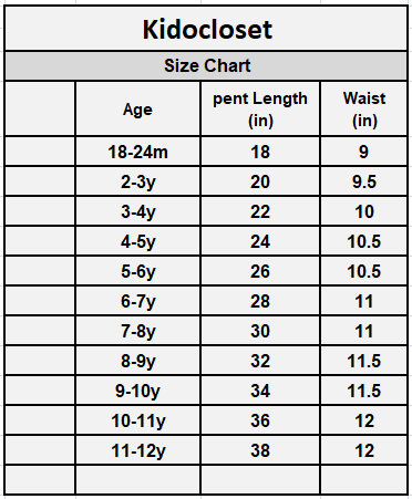 Boys Classic Blue Cargo Denim Pant