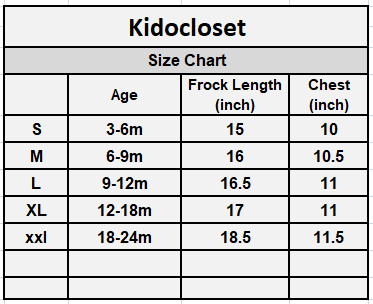 Baby Girl Sweet & Stylish Summer Frock
