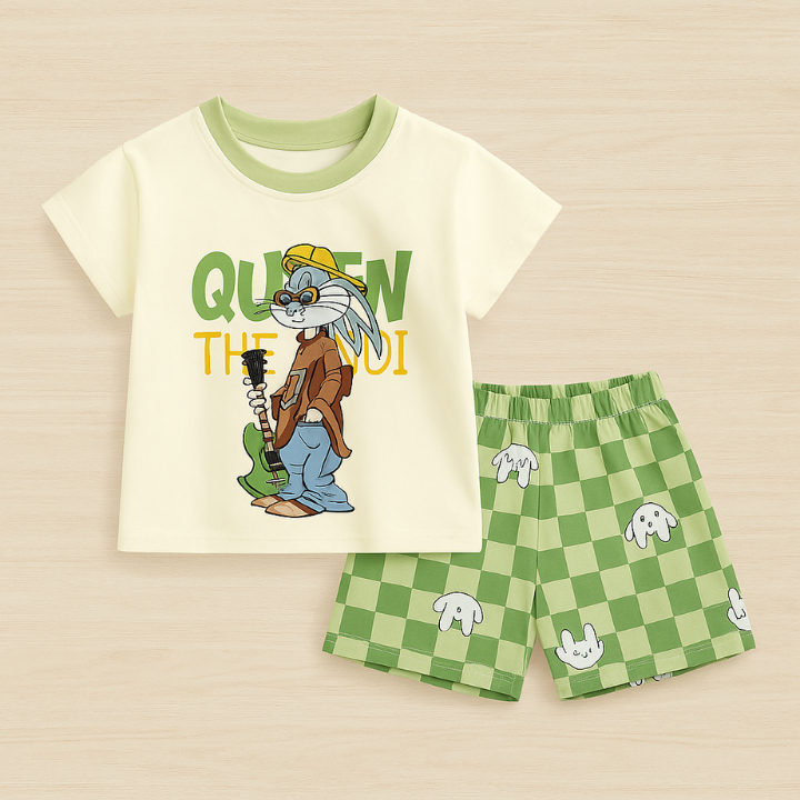 Baby Boys Summer Outfit – 2-Piece Set