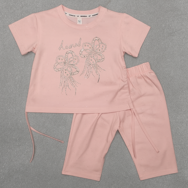 Toddler Girls Summer Outfit – 2-Piece Set