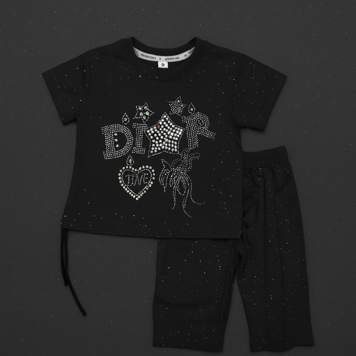 Toddler Girls Summer Outfit – 2-Piece Set