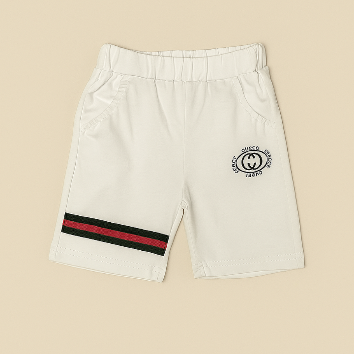 Polo cotton T-Shirt & Shorts Set – Stylish Designer Inspired Look