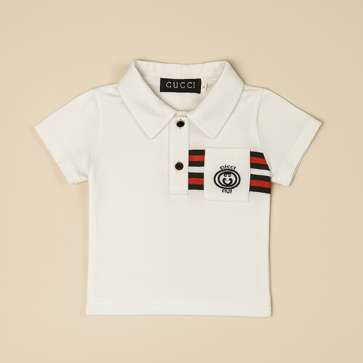 Polo cotton T-Shirt & Shorts Set – Stylish Designer Inspired Look