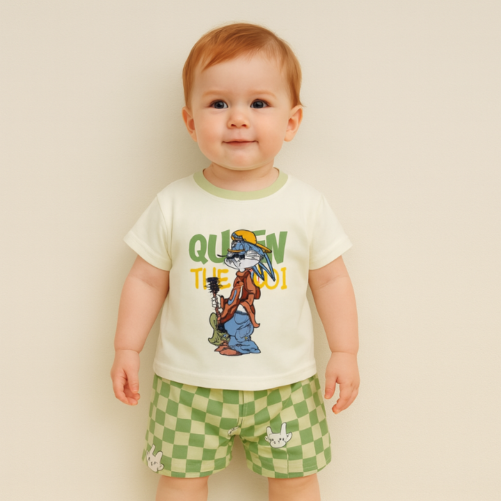 Baby Boys Summer Outfit – 2-Piece Set