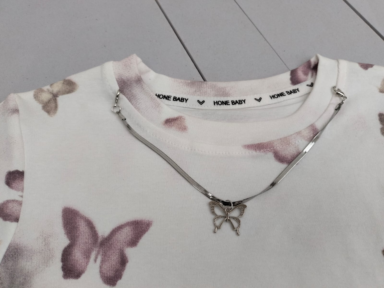 Butterfly Dreams Girls T-Shirt Blended Cotton