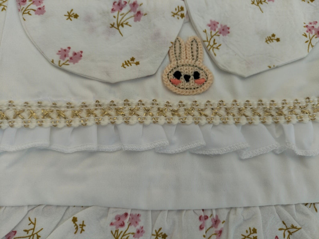 Sweet Garden Floral Party & Casual Cotton Frock