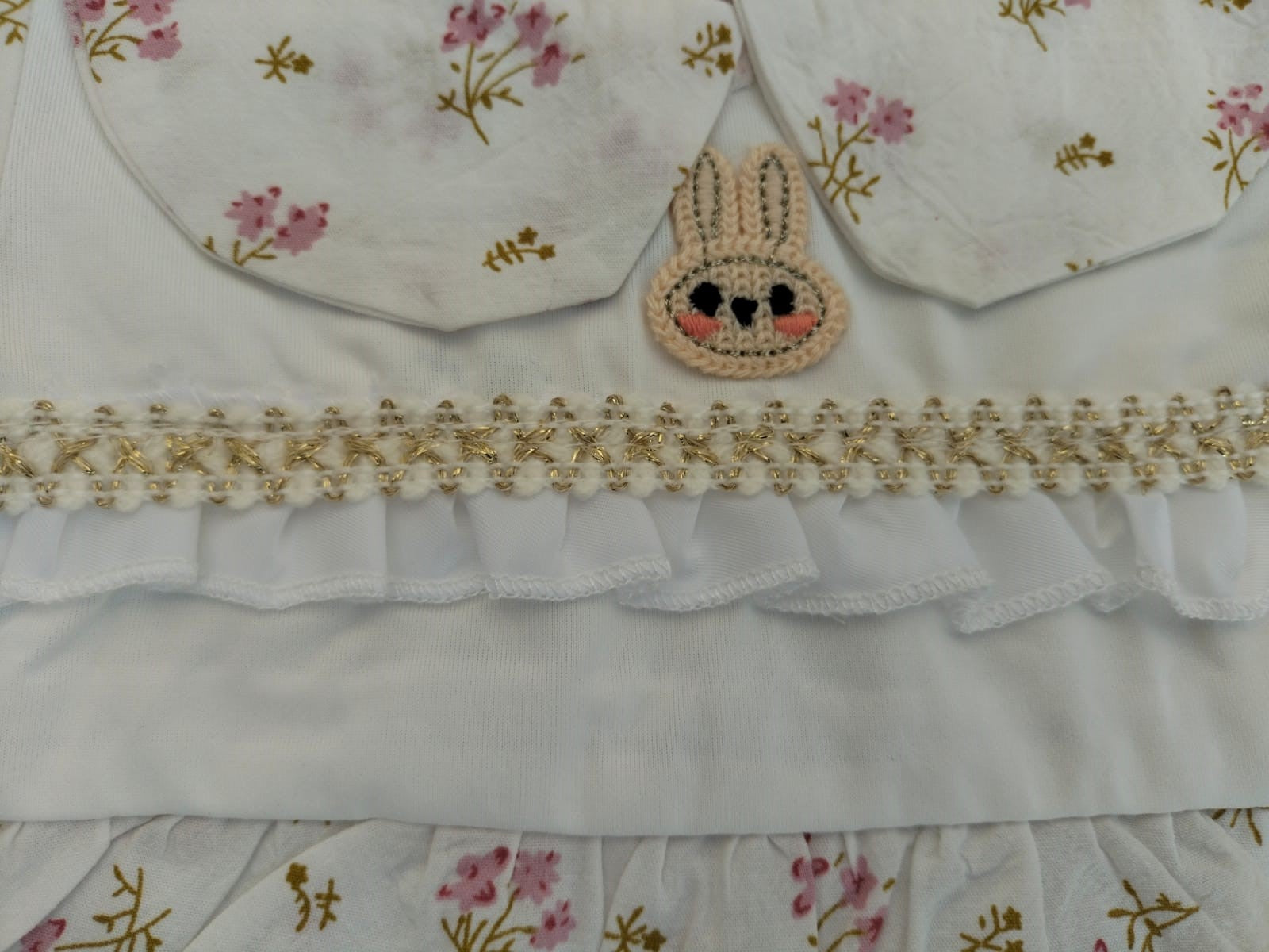 Sweet Garden Floral Party & Casual Cotton Frock
