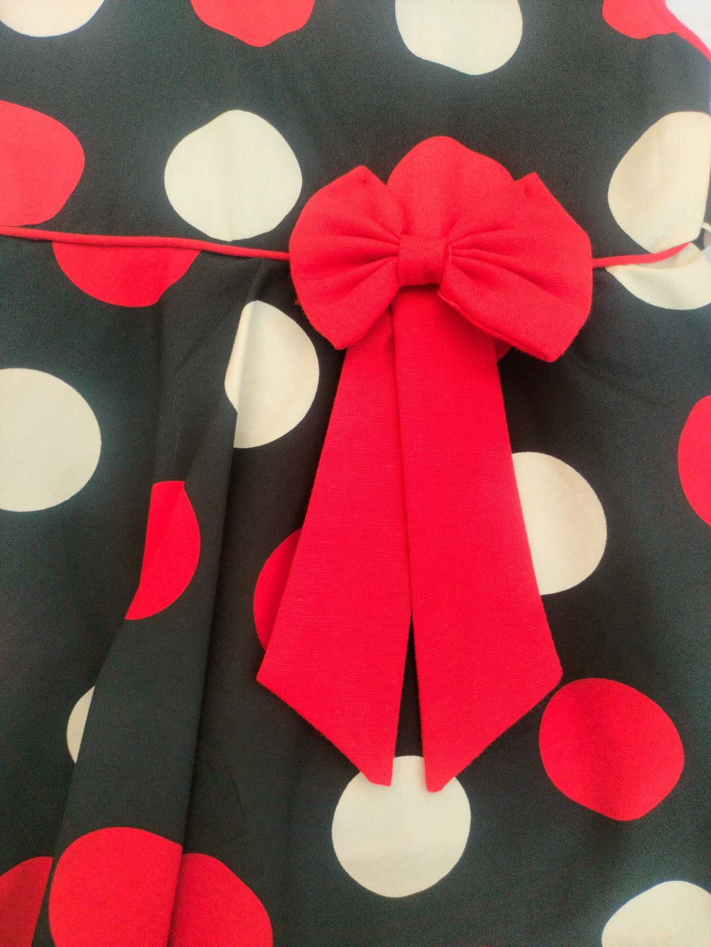 Girls Polka Dot Frock with Matching Leggings
